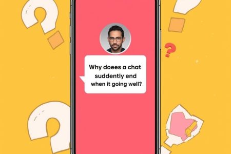 👉 Warum brechen Gespräche plötzlich ab, obwohl alles gut läuft? 🔎 Gründe, warum Dating-Chats abrupt enden